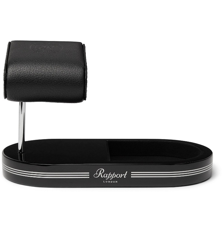Photo: Rapport London - Full-Grain Leather Watch Stand - Black