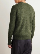 Sid Mashburn - Cable-Knit Wool Sweater - Green