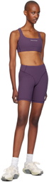 District Vision Purple 7 Pocketed Sport Shorts