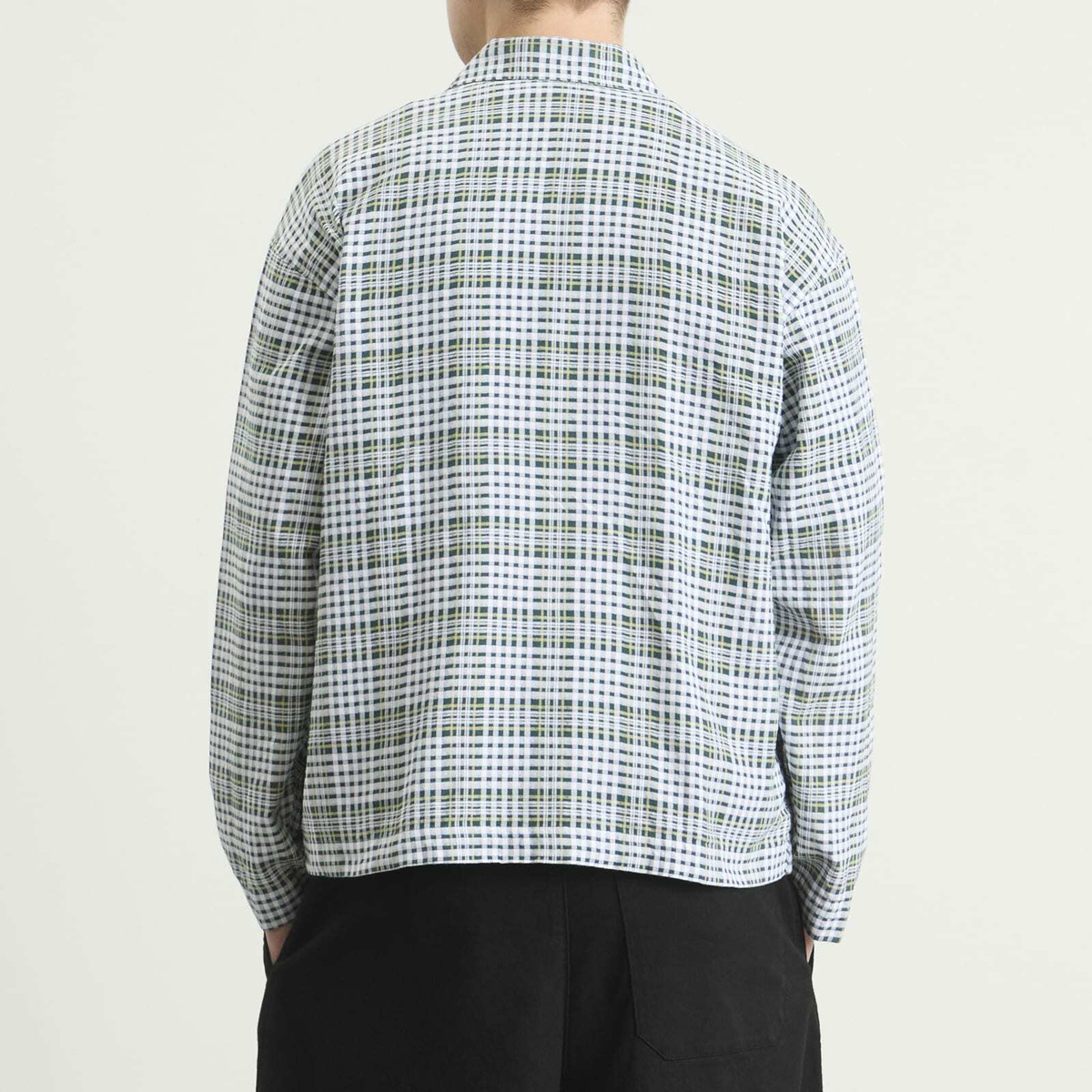 YMC Men's Cotton Check PJ Overshirt in Multi