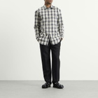 Balenciaga Men's Wool Gabardine Tailored Trousers in Black