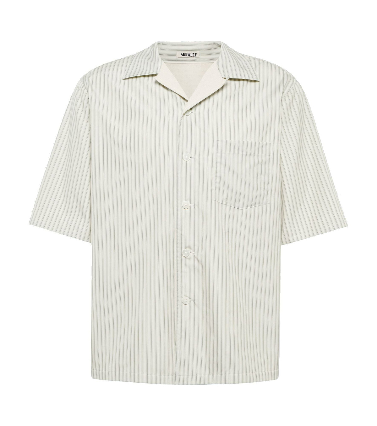 Auralee - Striped cotton shirt Auralee