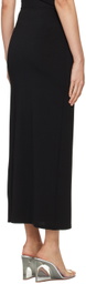 Miaou Black Chiara Maxi Skirt
