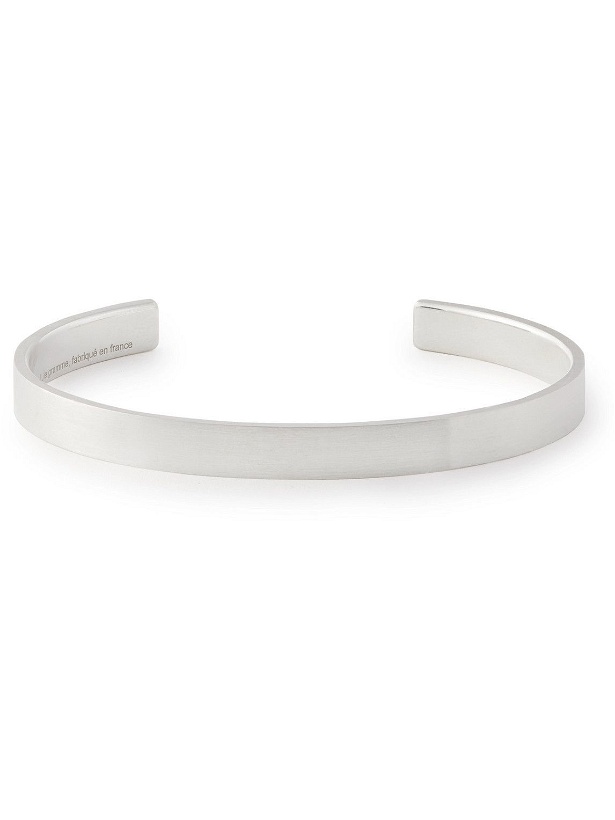 Photo: Le Gramme - 21g Brushed Sterling Silver Cuff - Silver