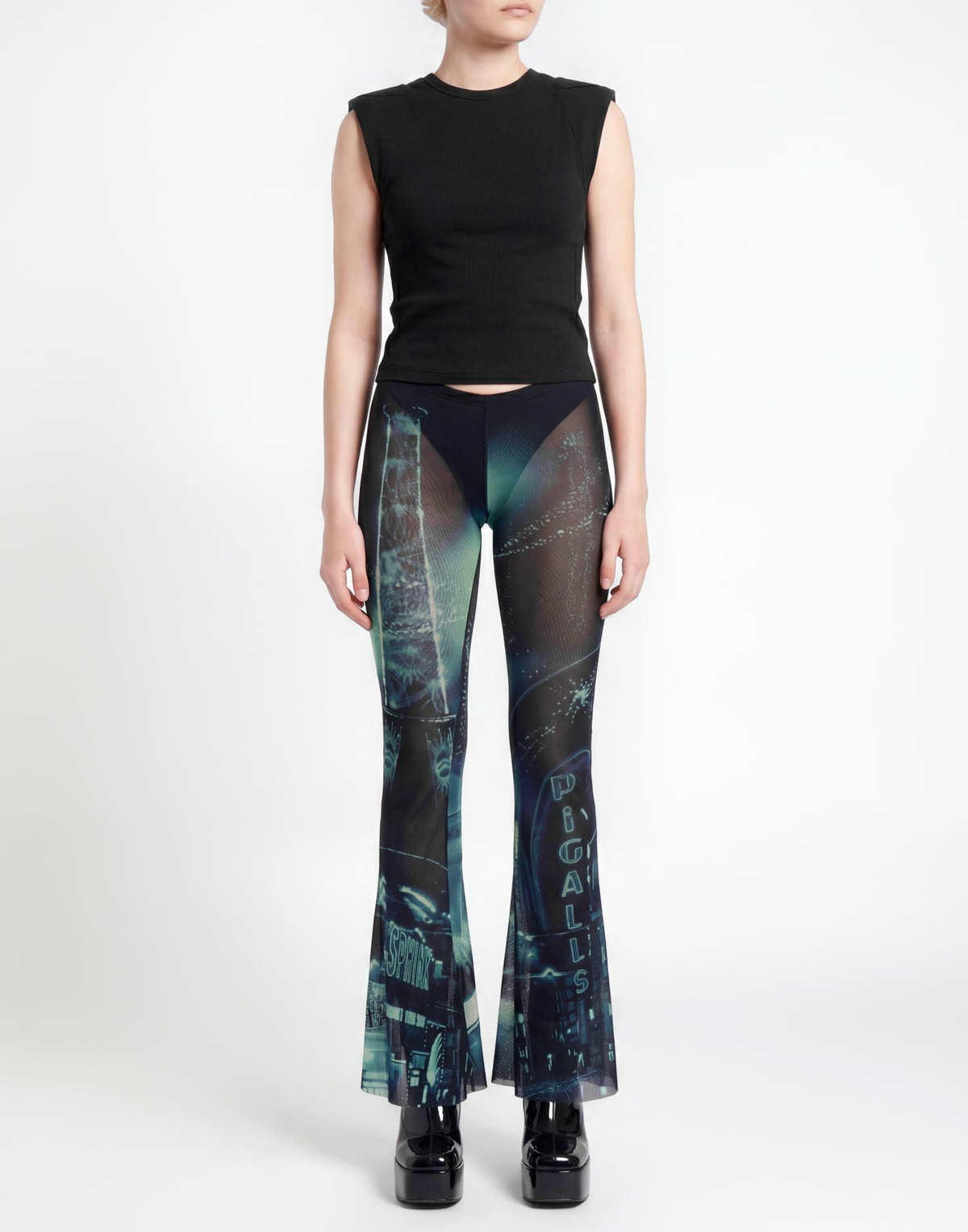 Jean Paul Gaultier Womens Pants in Navy