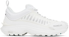 Moncler White Trailgrip Lite Sneakers