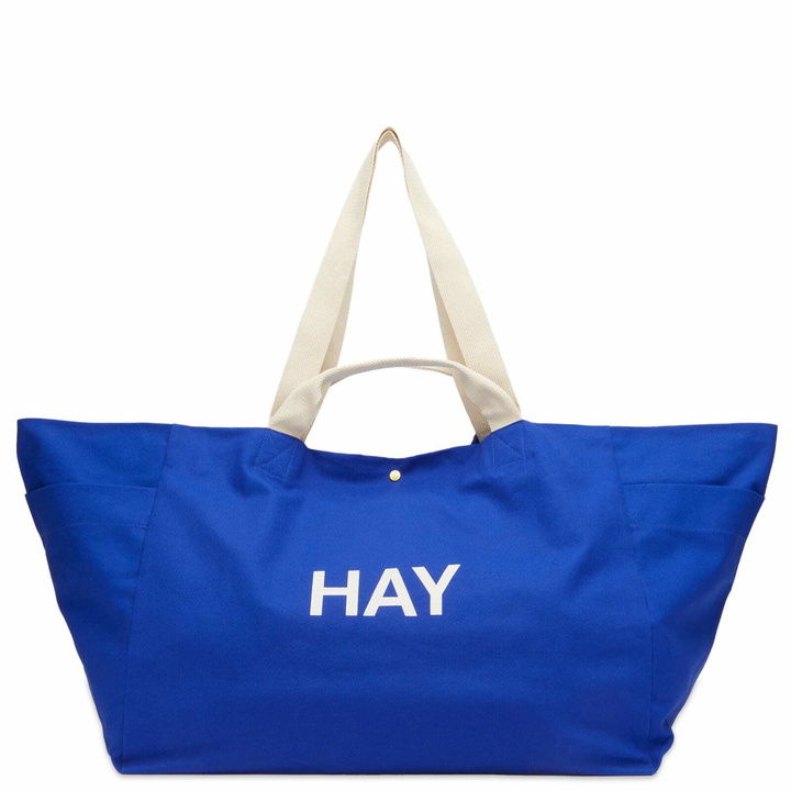 Photo: HAY Weekend Bag - Large in Electric Blue 