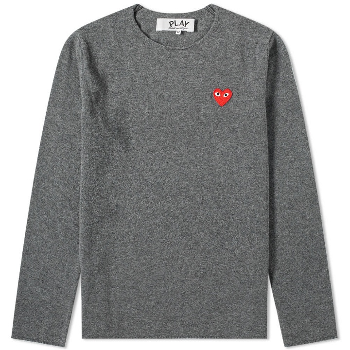 Photo: Comme des Garcons Play Knitted Crew Sweat