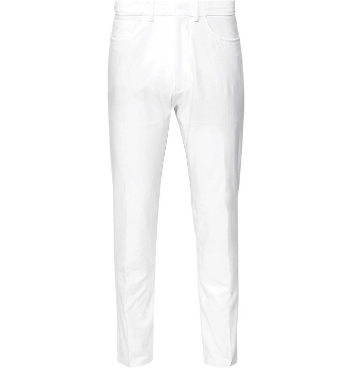 Photo: RLX Ralph Lauren - Slim-Fit Stretch-Jersey Golf Trousers - Men - White