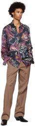 Just Cavalli Multicolor Graphic Shirt