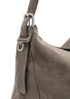 Lemaire Belted Suede Hobo bag - Brown - One Size
