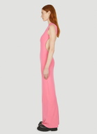 Sportmax Calcio Open Back Maxi Dress
