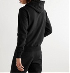Undercover - Printed Loopback Cotton-Jersey Hoodie - Black