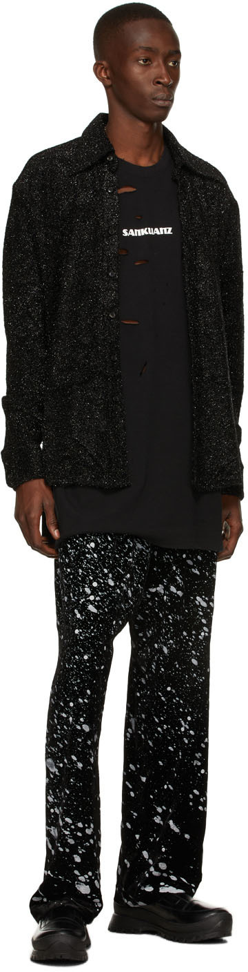 Sankuanz Metallic Fringed Shirt