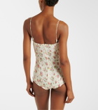 Shushu/Tong Floral bodysuit