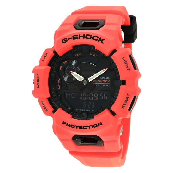 Photo: Casio G-Shock Alarm World Time Quartz Analog-Digital Black Dial Mens Watch GBA-900-4ADR
