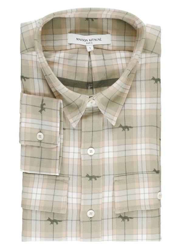 Photo: Maison Kitsuné Shirt With Check Pattern