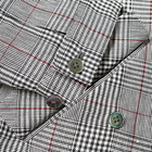 Thom Browne Crisp Check Linen Harrington Jacket