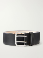 Déhanche - Hutch 3cm Leather Belt - Black
