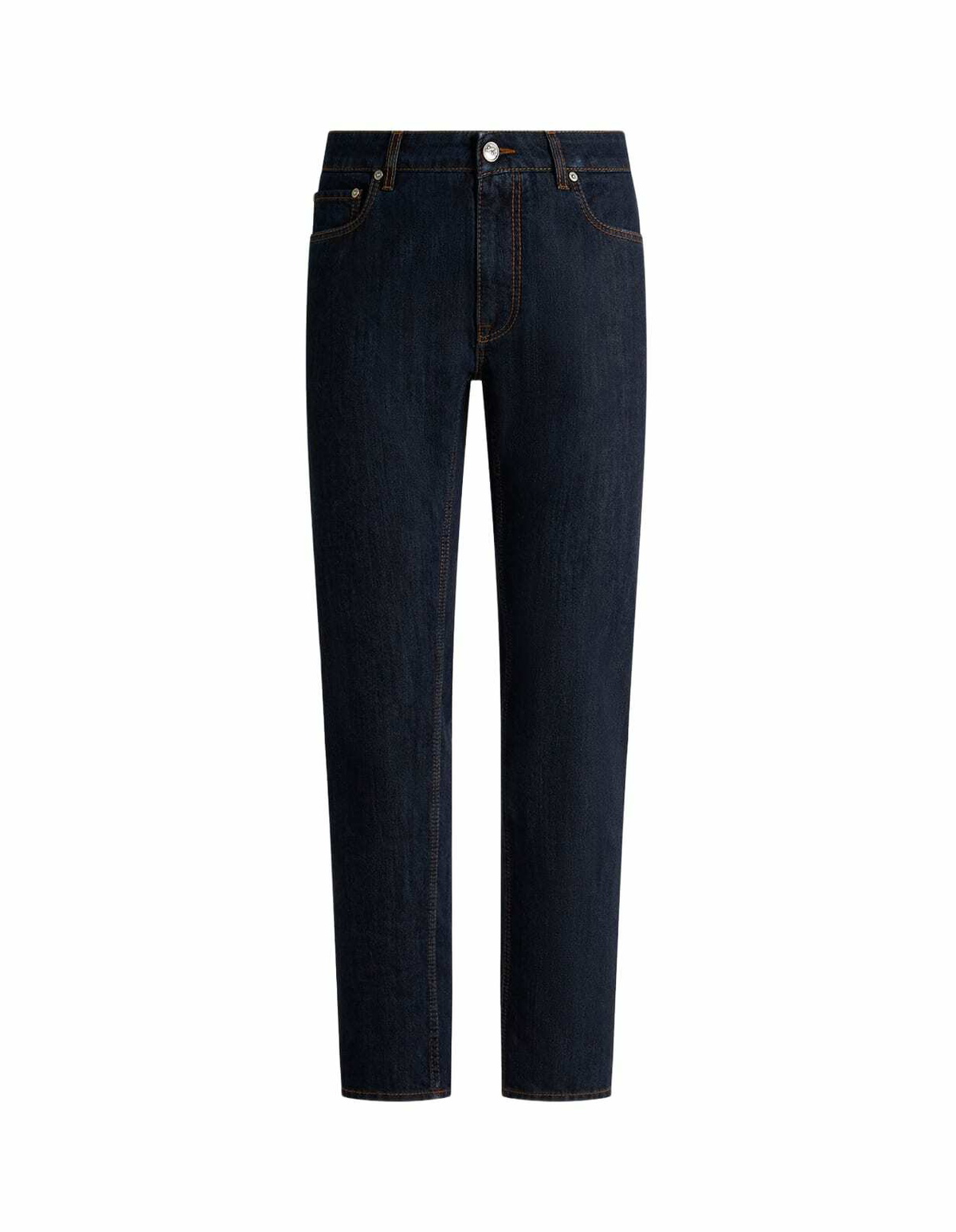 【送料&関税込】Etro Blue Denim Jeans ETRO Straight Leg Denim Jeans Etro