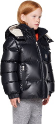 Moncler Enfant Kids Navy Yule Down Jacket