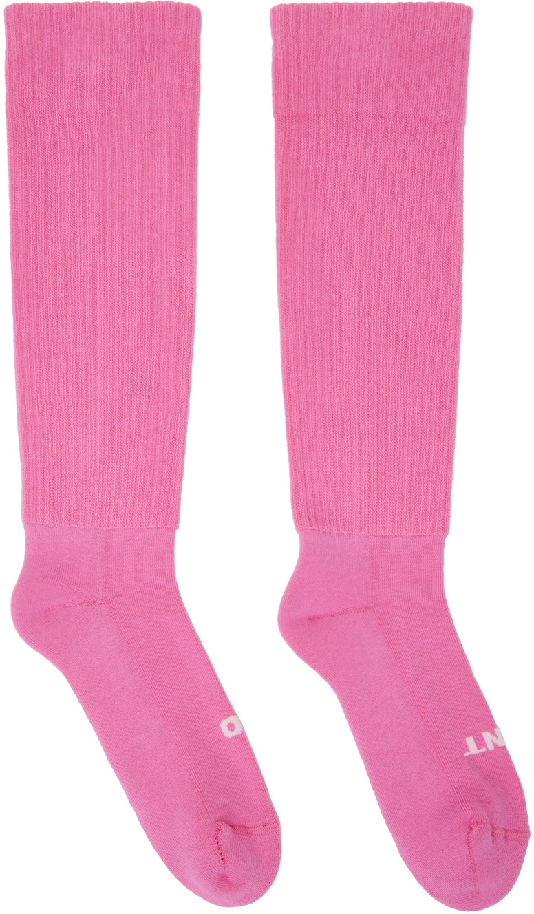 Photo: Rick Owens Pink 'So Cunt' Socks