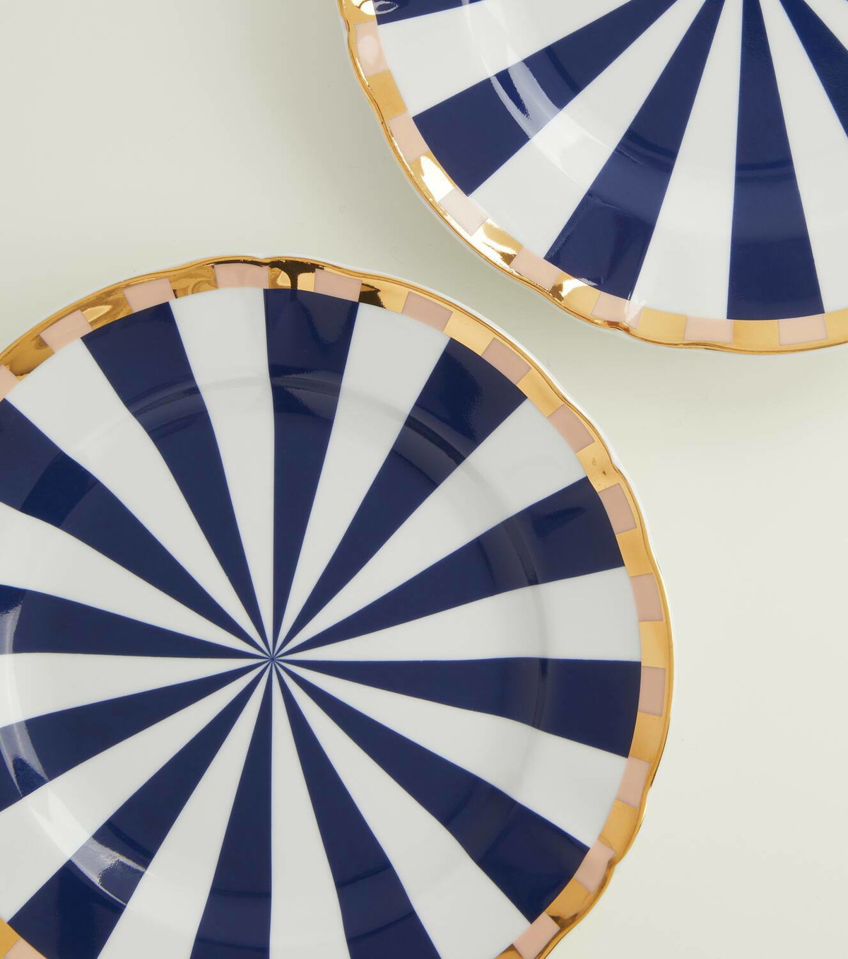Bitossi Fortuna set of 4 dessert plates