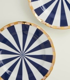 Bitossi Fortuna set of 4 dessert plates