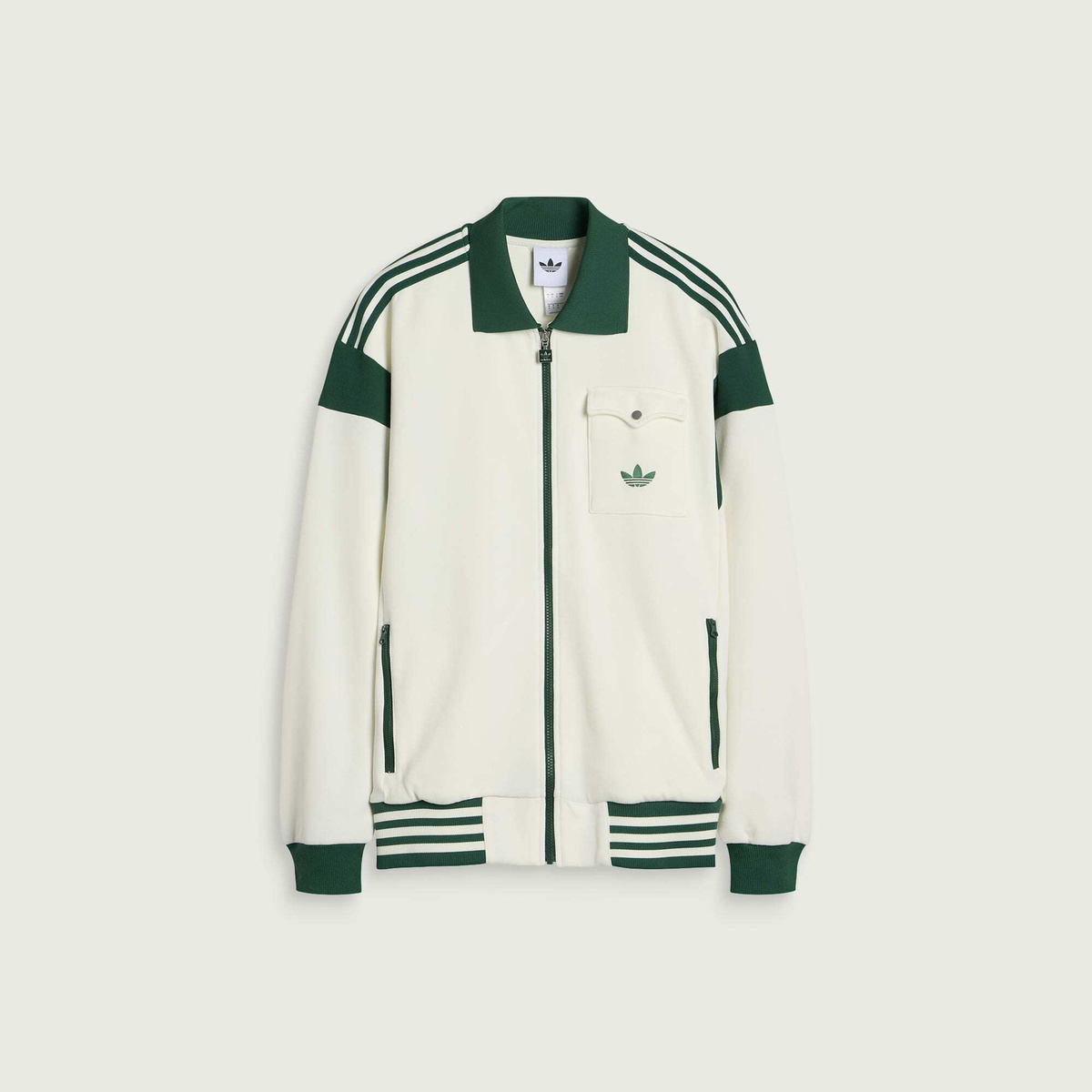 Adidas Men's Track Top in Off White