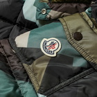 Moncler Men's Mosa Padded Down Jacket in Green Multi