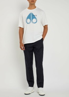 Moose Knuckles Maurice Printed Cotton T-shirt White