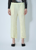 Issey Miyake Wrinkled And Twisted Pants