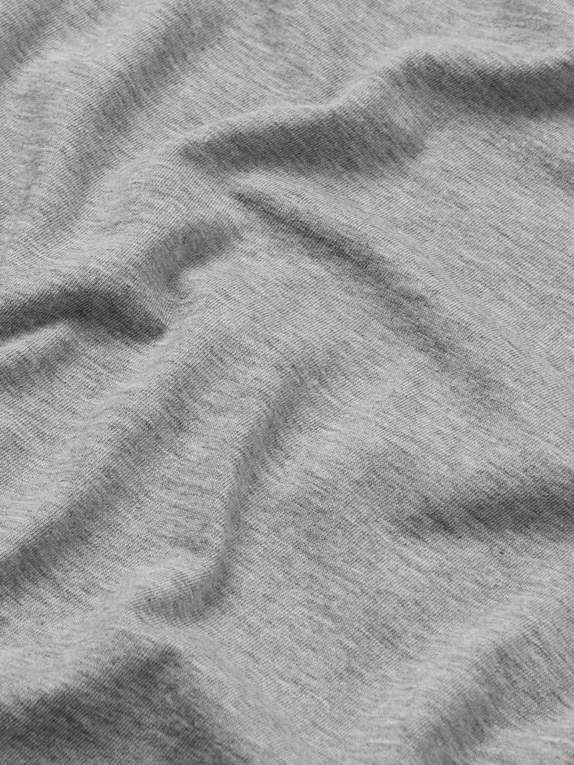 Stone Island - Logo-Appliquéd Cotton-Jersey T-Shirt - Gray Stone Island