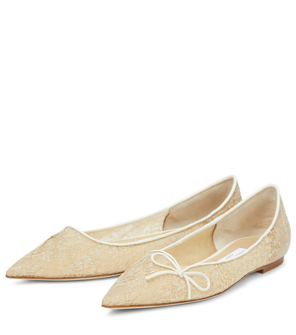 Jimmy choo lace on sale flats