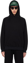 nanamica Black Paneled Hoodie