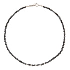 Isabel Marant Black Snowstone Necklace