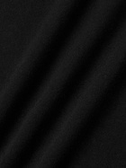 A.PRESSE - Cashmere and Silk-Blend Jersey T-Shirt - Black