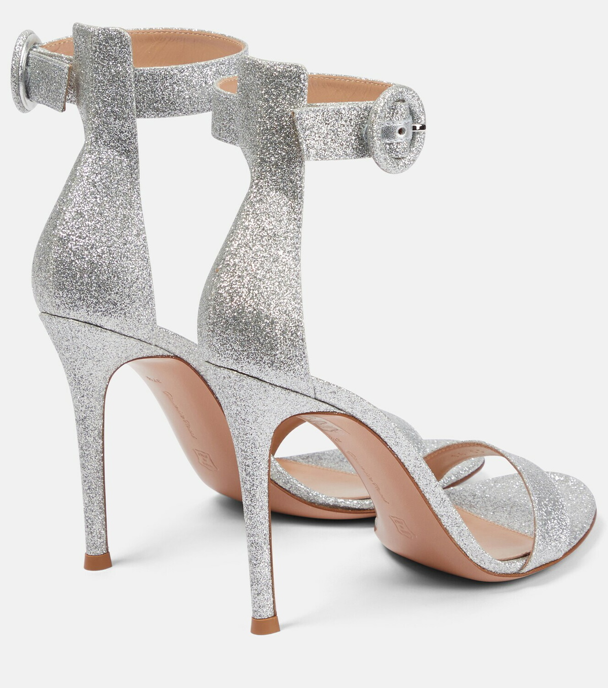 【送料&関税込】Gianvito Rossi Silver Portofino 105 Sandals Sandals PORTOFINO 105 | Gianvito Rossi