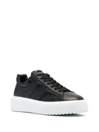 HOGAN - H-stripes Leather Sneakers