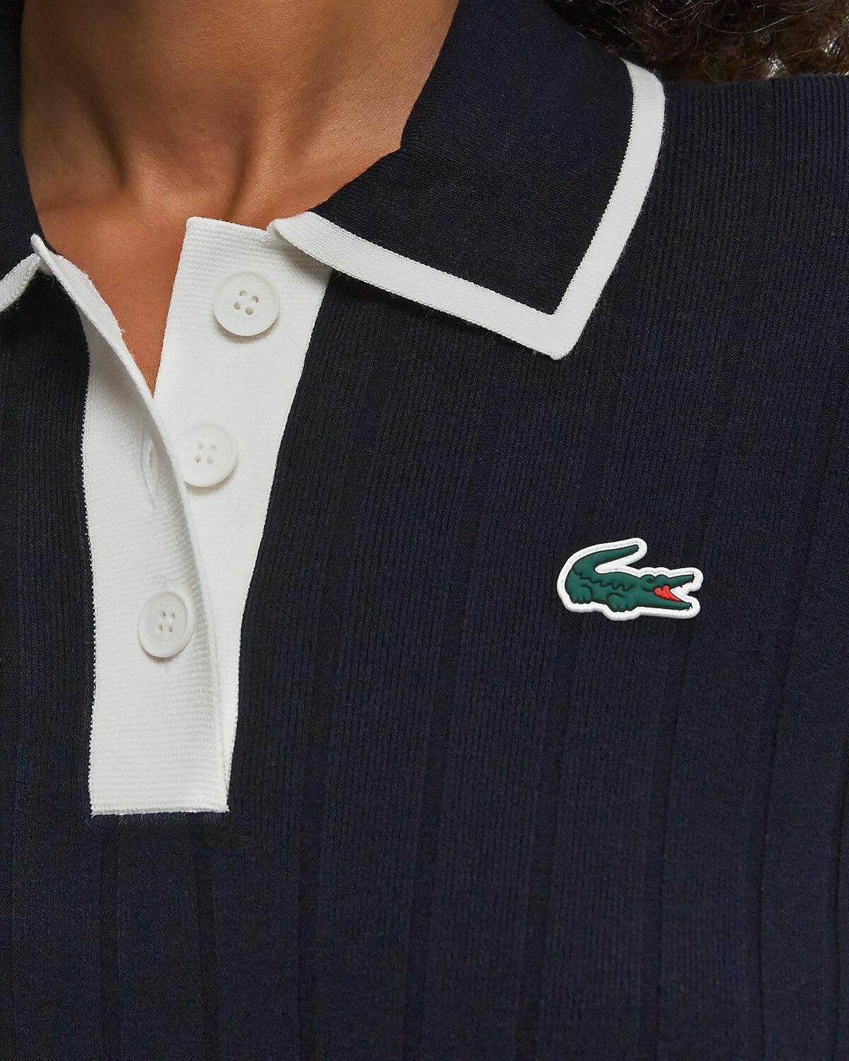 Lacoste TRICOT Blue Womens Pullover