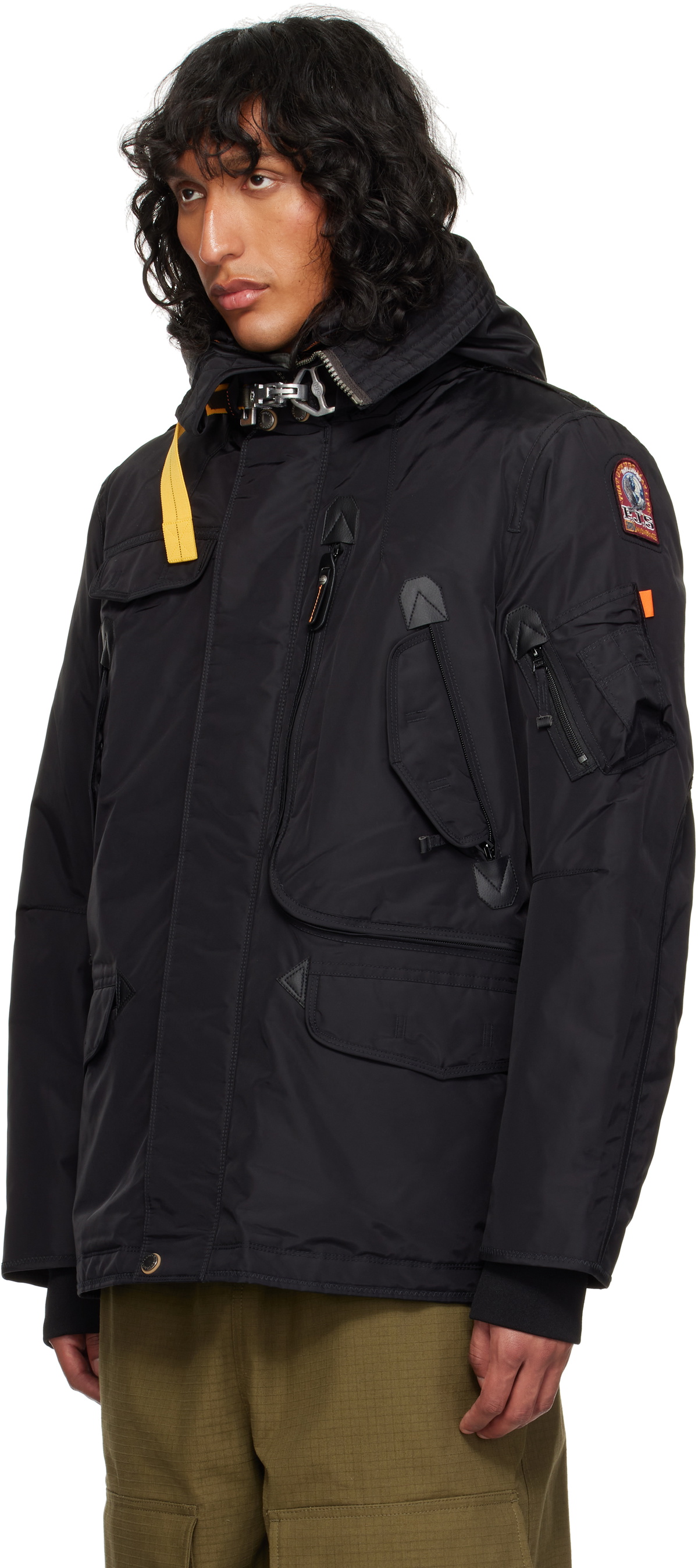 Parajumpers Black Right Hand Down Jacket