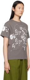 Gentle Fullness Gray Graphic T-Shirt