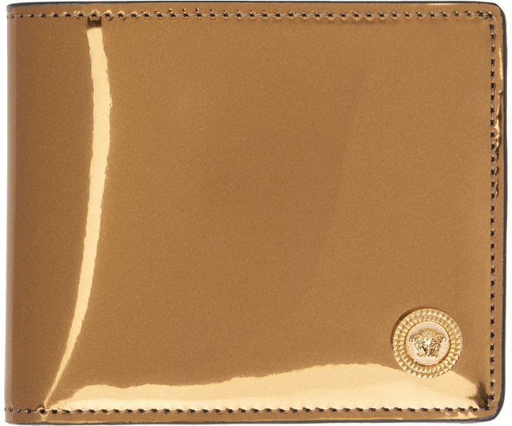 Photo: Versace Brown Medusa Biggie Bifold Wallet