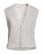 Peserico Womens Cardigan in Grey