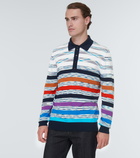 Missoni Striped cotton polo top