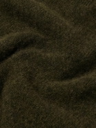 The Elder Statesman - Cashmere Polo Shirt - Green