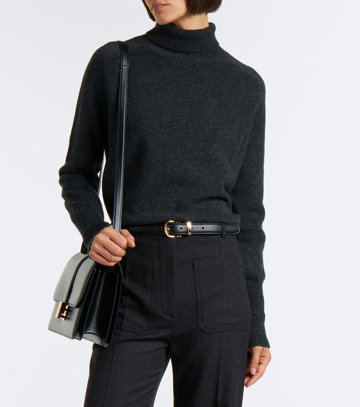 Victoria Beckham Marie wool turtleneck sweater
