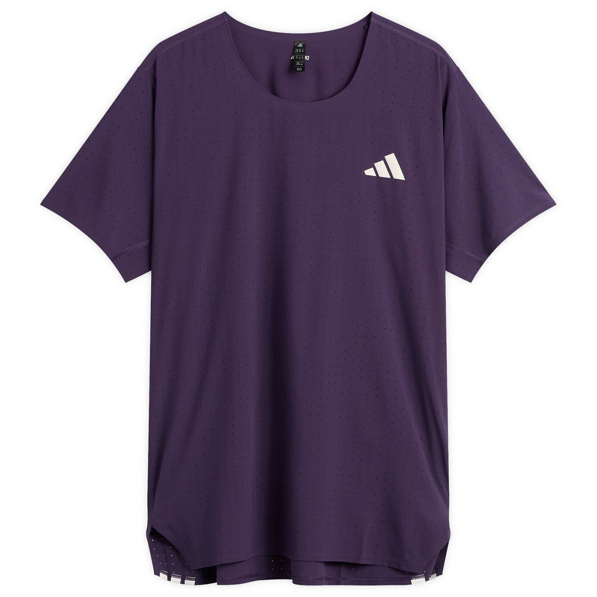 Adidas Men's Adizero T-Shirt in Aurora Plum