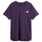 Adidas Men's Adizero T-Shirt in Aurora Plum