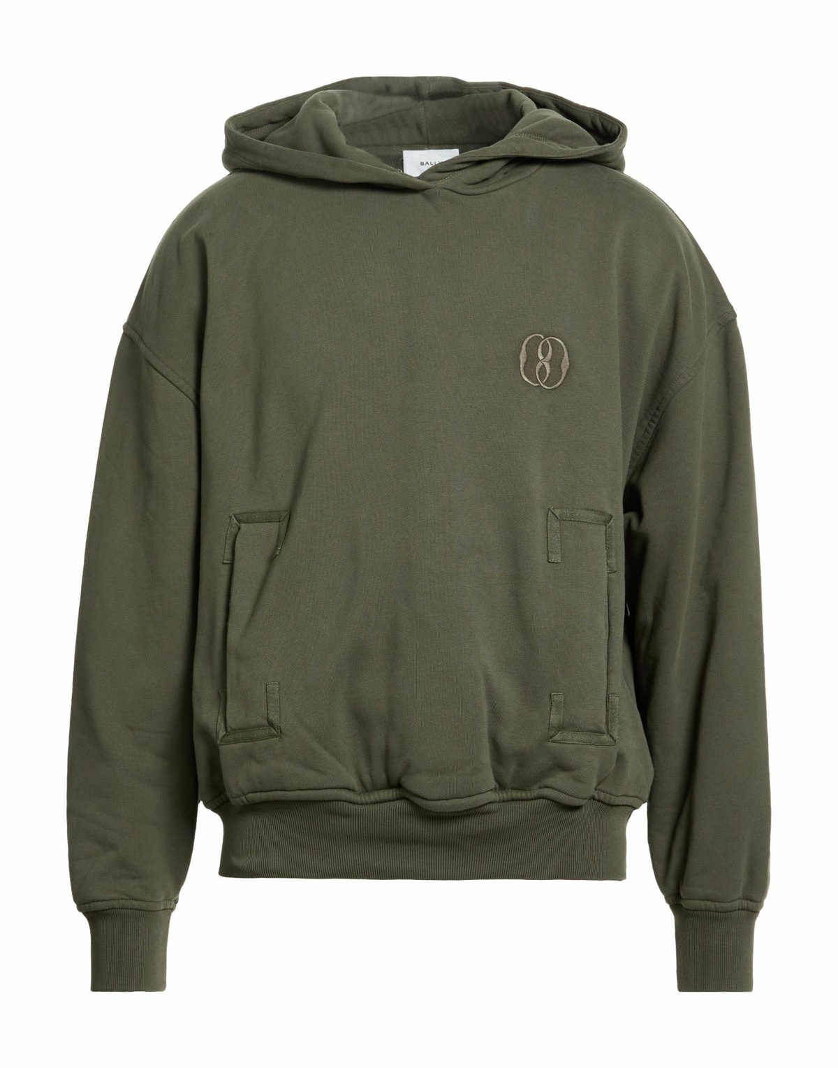 Bally Mens Sweatshirt Military in Green